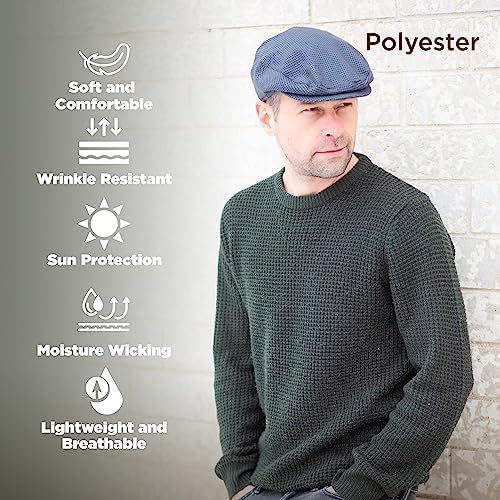 Bigalli Ivy Cap - Soft Durable Newsboy Hats for Men Women
