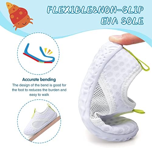ShopUAL Barefoot Kids Water Shoes Quick-Dry Non-Slip