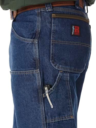The Wrangler Mens Utility Jean Rusty