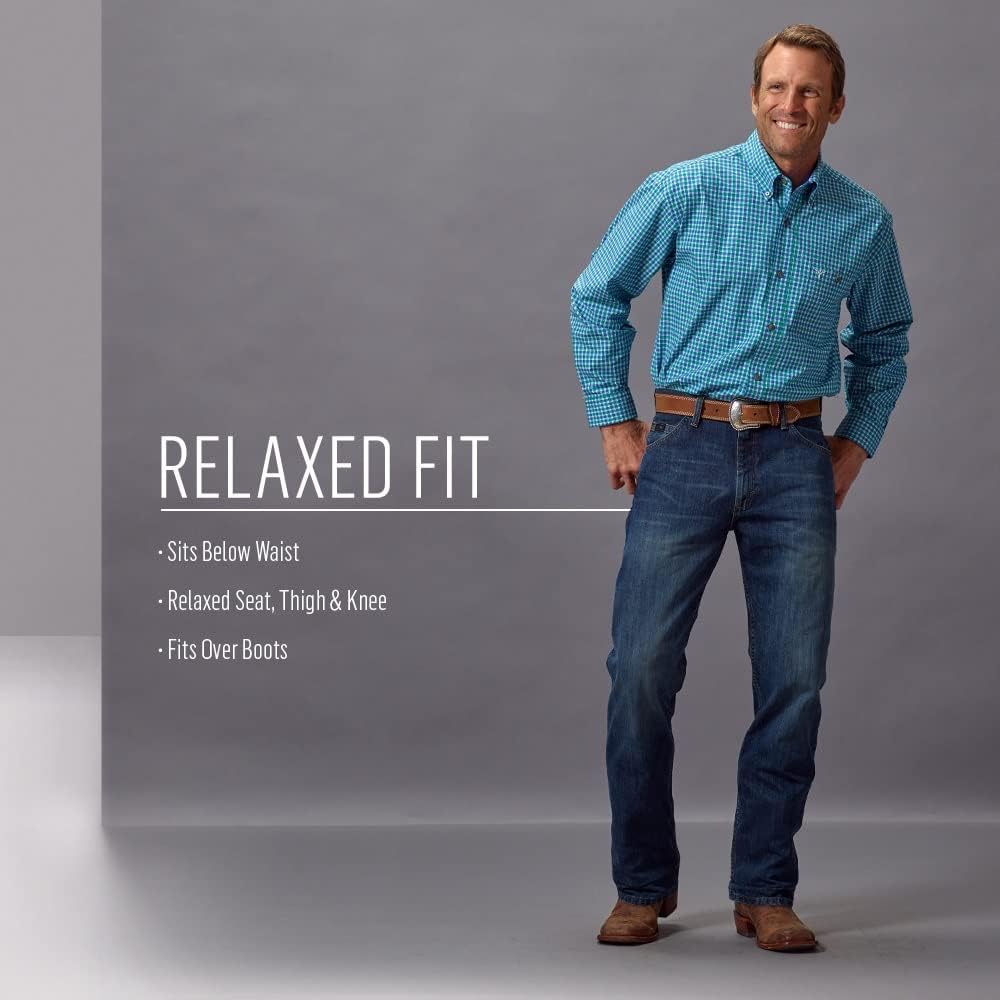 Wrangler Mens 20X Competition Relaxed Fit Jeans