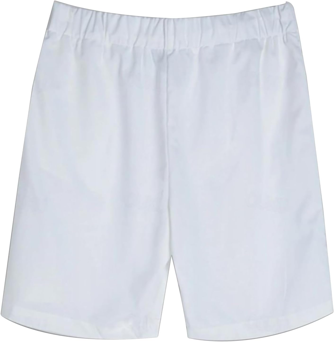Mens Plus Size Linen Drawstring Shorts for Casual Summer