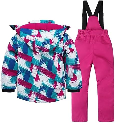 Perfect for Snow Kids Waterproof Ski Set for Girls Boys