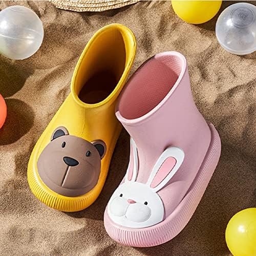 Cartoon Rabbit Design - Waterproof Stylish Rain Boots for Kids