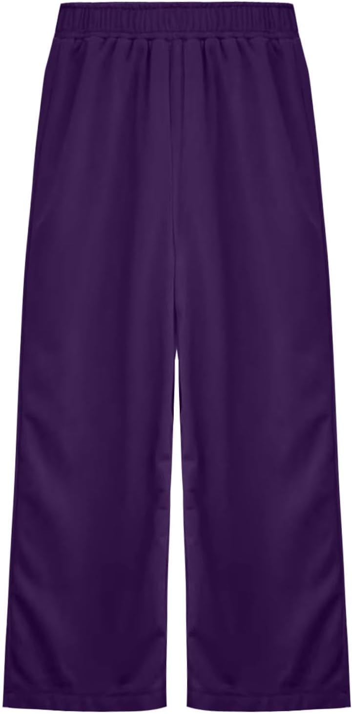 Comfortable Wide-Leg Jogger Pants for Girls