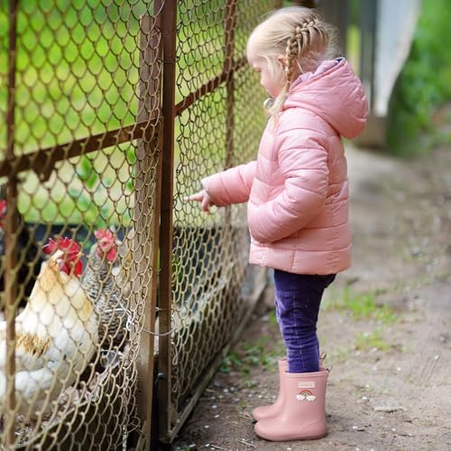 HISEA Toddler Rain Boots waterproof