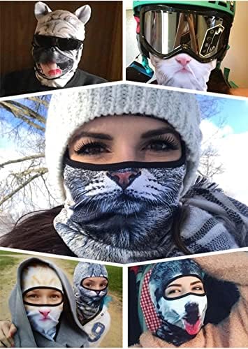 Ideal Animal Ski Mask for Hiking Wind UV Protection