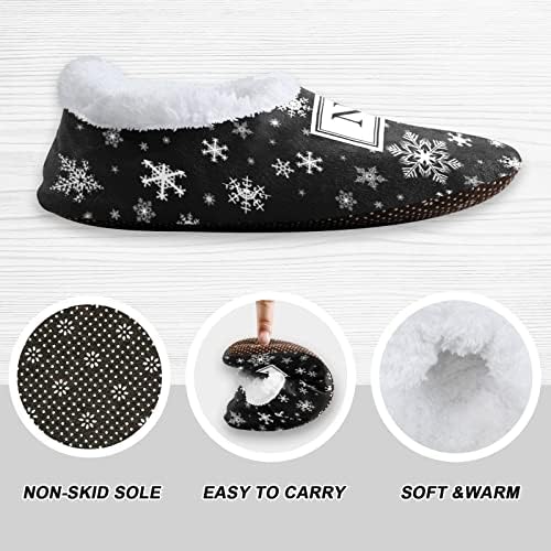 Personalized Christmas Slippers for Kids Warm Fuzzy and Functional