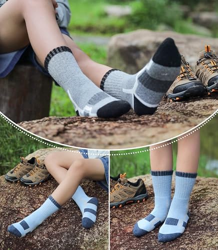 Linemin Kids Merino Wool Hiking Socks