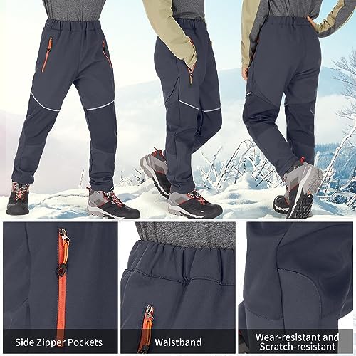 Toomett Boys Snow Cargo Pants for Hiking and Skiing