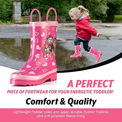 Nickelodeon Character Print Waterproof Rain Boots