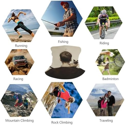 Premium Stretchable Cat Neck Gaiter for Outdoor Activities
