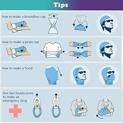 UV Protection neck gaiter Multi-Purpose Face Mask for Men