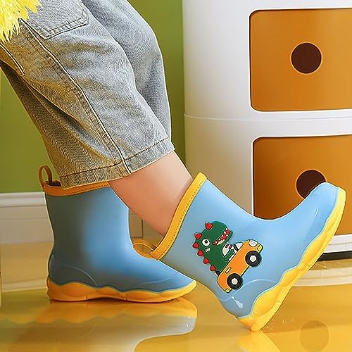 Cartoon Dinosaur Rain Boots for Kids