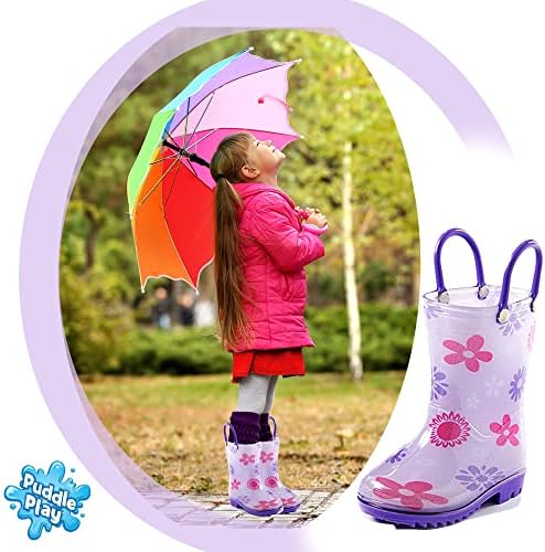 Puddle Play Toddler Rain Boots Fun in the Rain