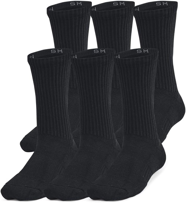 Under Armour Kids Youth Training Cotton Crew Socks