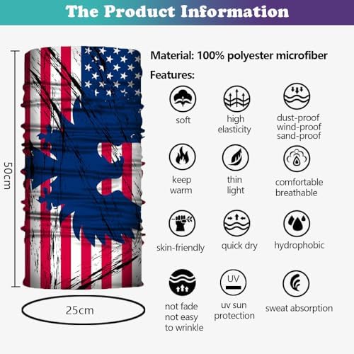 Stylish UV Protection Neck Gaiter Mask for Men - Stretchable Face Shield