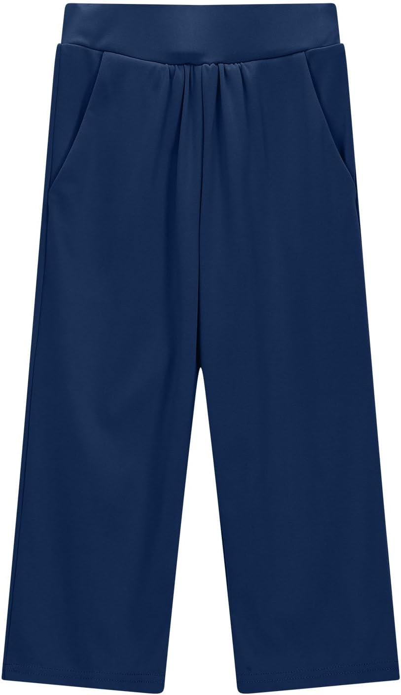 Girls High Waist Capri Yoga Pants