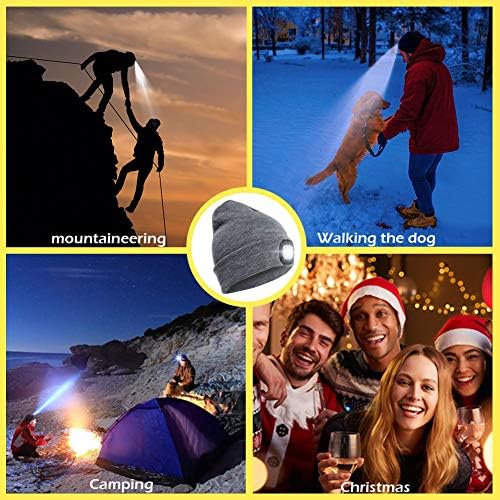 CENSGO Rechargeable LED Beanie Warm Functional Stylish Gift