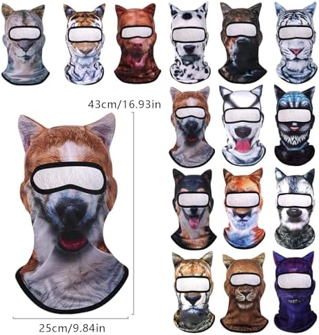 Exclusive 3D Cat Ski Mask - Halloween Ski Fashion Use