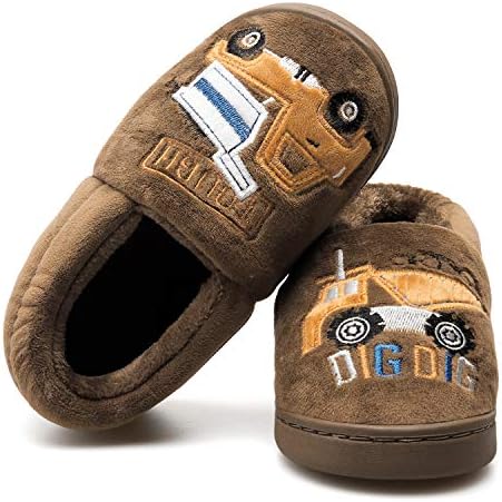 Perfect Warm Plush Slippers for Kids Winter