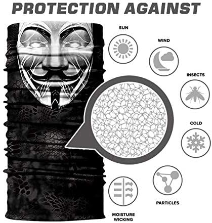 Premium UV-Protect Face Mask for Motorcycle Riding