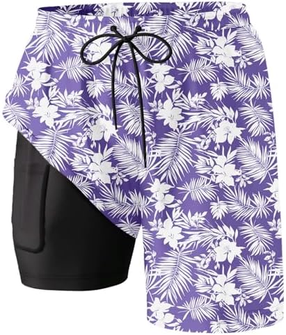 Premium Big and Tall Mens Swim Trunks
