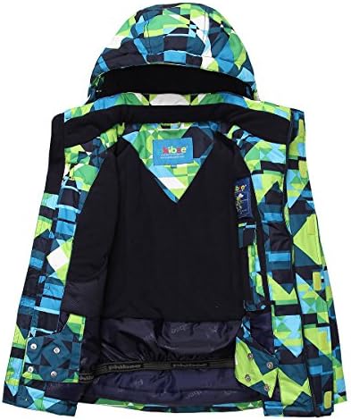 PHIBEE Big Boy Waterproof Breathable Ski Jacket