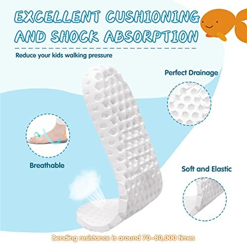 shopUAL Toddler Water Shoes Quick Dry Non-Slip Posey Design