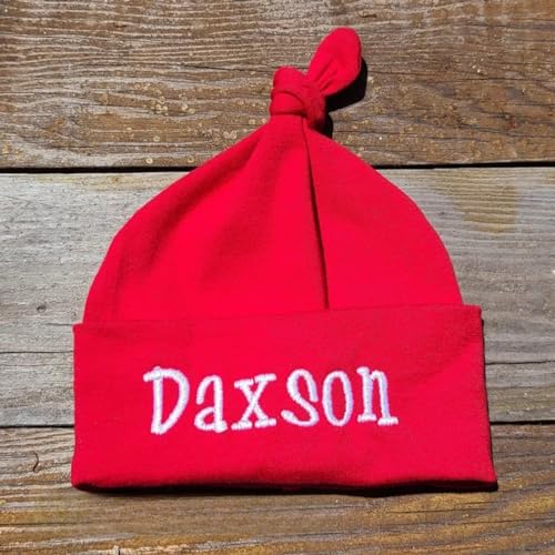 Personalized Embroidered Baby Cap Newborn Gifts for Boys Girls