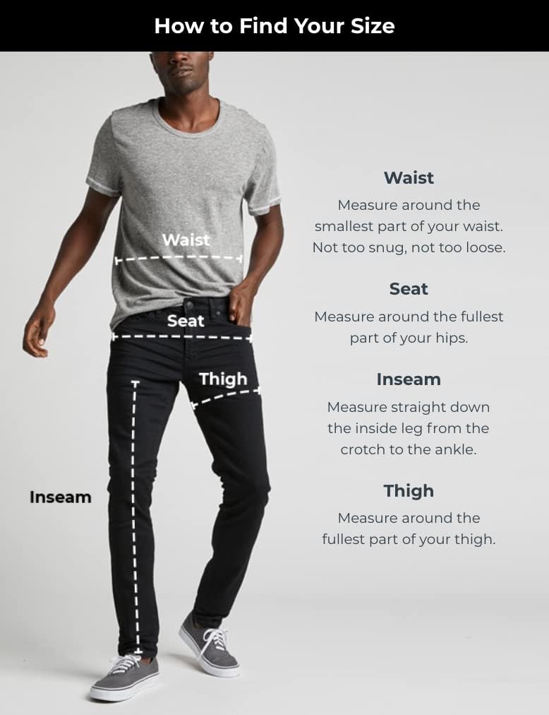 Silver Jeans Co Mens Jace Slim Fit Bootcut Jeans