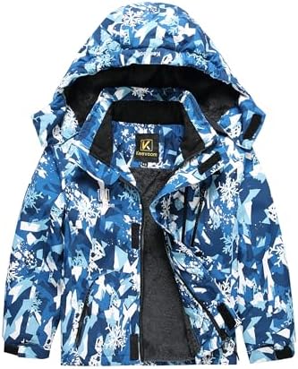Keevoom Winter Ski Coat for Boys