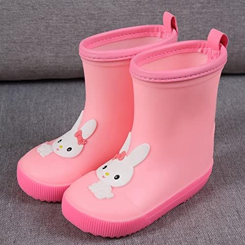 Waterproof Toddler Rain Boots with Fun Patterns for Kids