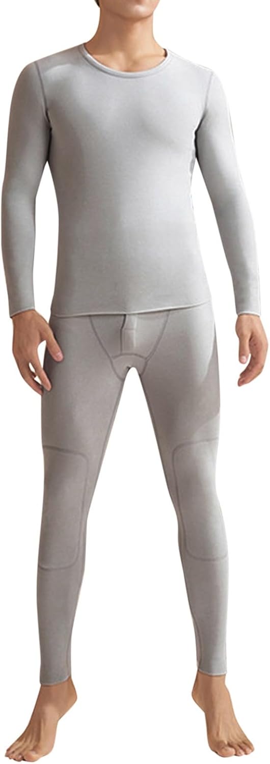 Comfortable Thermal MensFleecyLongJohnsforWinterandColderWeatherEssentials