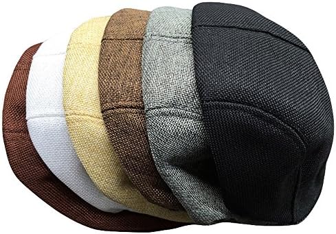 Premium Leather Newsboy Cap