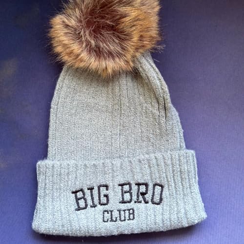 Totally Cool Winter Hat Big Brother Beanie for Little Buddies