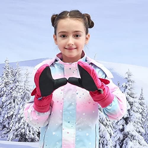 SimpliKids Childrens Snow Gloves For Winter Sports