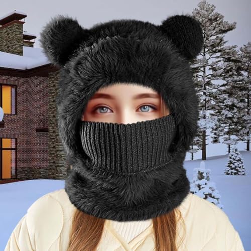 Winter Ski Mask Balaclava for Kids Windproof Warm Face Cover