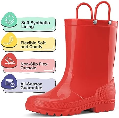 Premium Kids Rain Boots