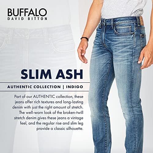 Buffalo David Bitton Mens Slim Ash Jeans