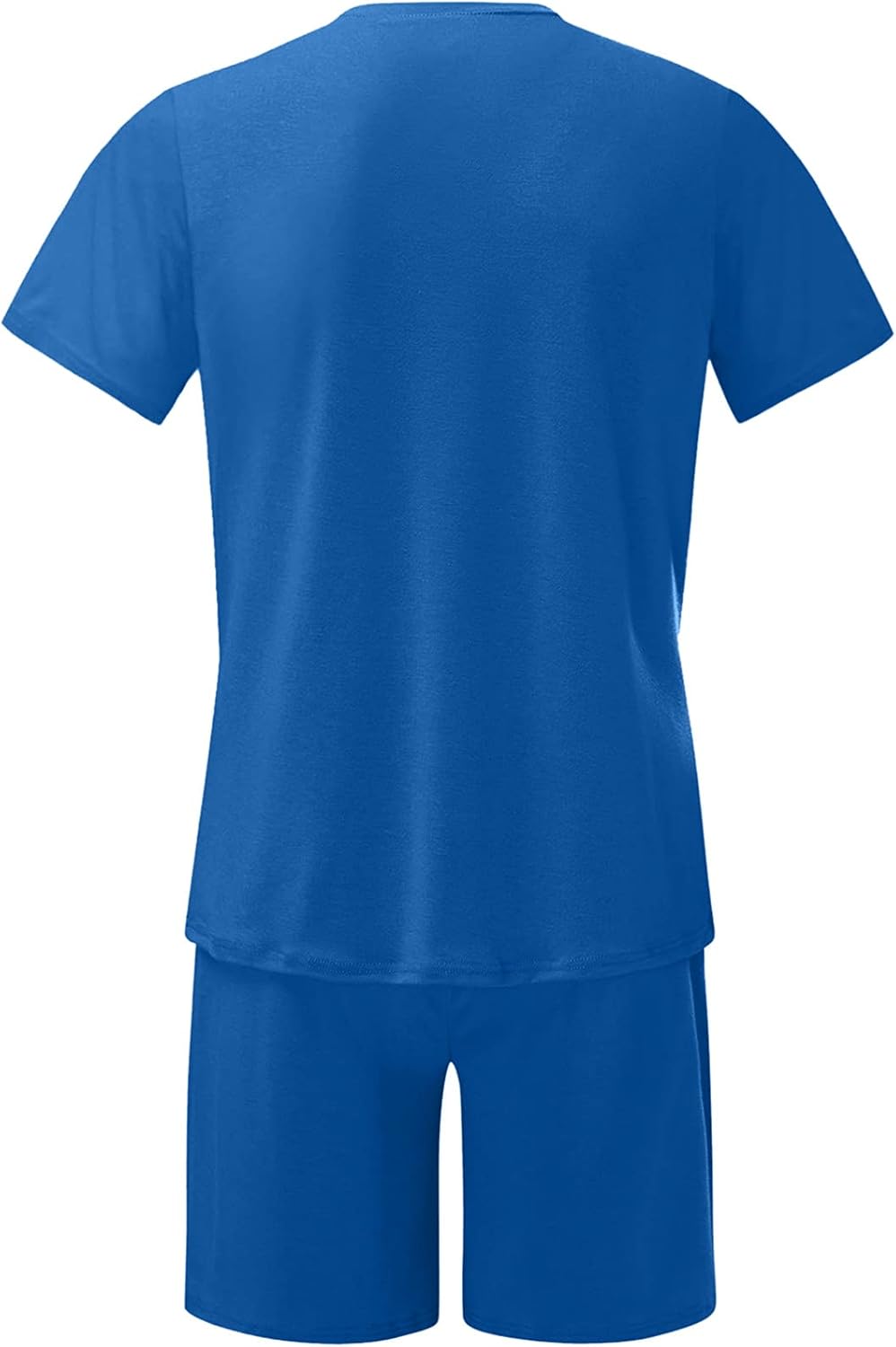 QUNPIU Mens Slim Fit Athletic Set - 2 Piece Summer Outfit