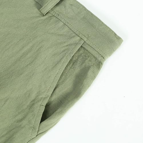 Stylish Slim-Fit Linen Bermuda Short for Men