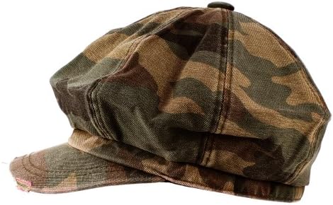 Morehats Packable Camouflage Newsboy Cap
