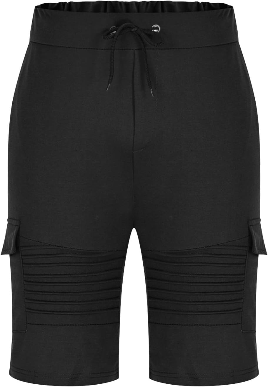 Casual Draws Elastic Waist Drawstring Shorts - Mens 2025
