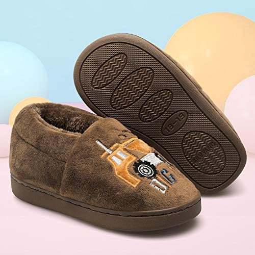Perfect Warm Plush Slippers for Kids Winter