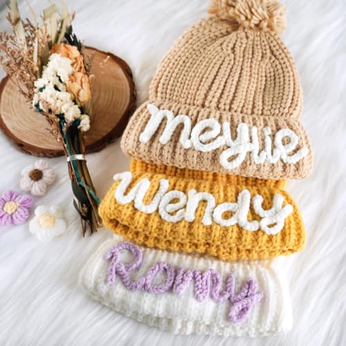 Personalized Embroidered Kids Beanie
