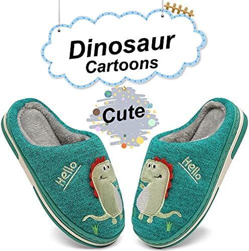 INMINPIN Boys Girls Cozy House Slippers