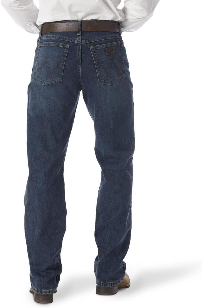 Wrangler Mens 20X Competition Active Flex Relaxed Fit Jeans