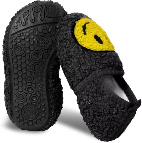 KEYUSHOP Smile Face Slippers for Kids