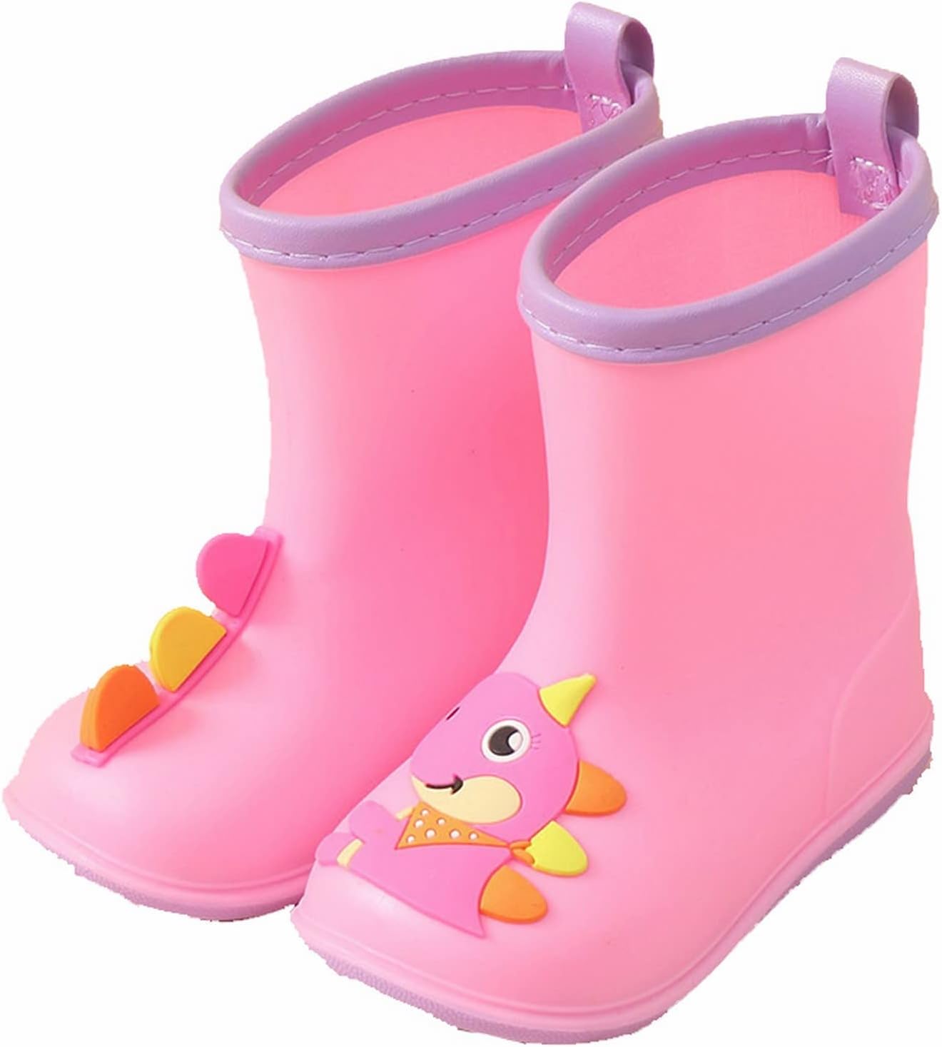 Dinosaur Shaped Kids Toddler Rain Boots