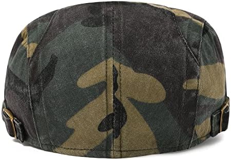 Mens Cotton Newsboy Beret Hat